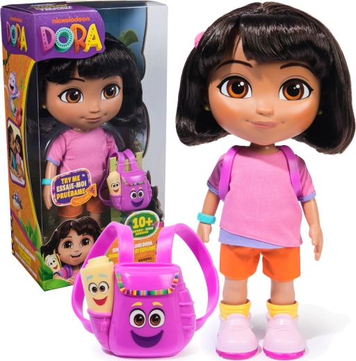 Interactieve pop Dora 30 cm met geluiden
