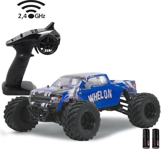 Jamara Whelon RC monstertruck 4WD 1:12 2,4 GHz met Li-Ion-batterijen