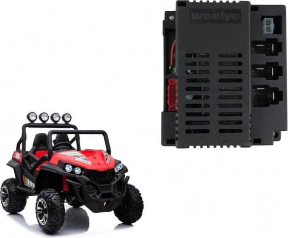 Centrale eenheid voor voertuigen op batterij Weelye