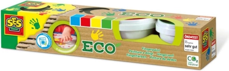 SES Eco vingerverf 4 kleuren
