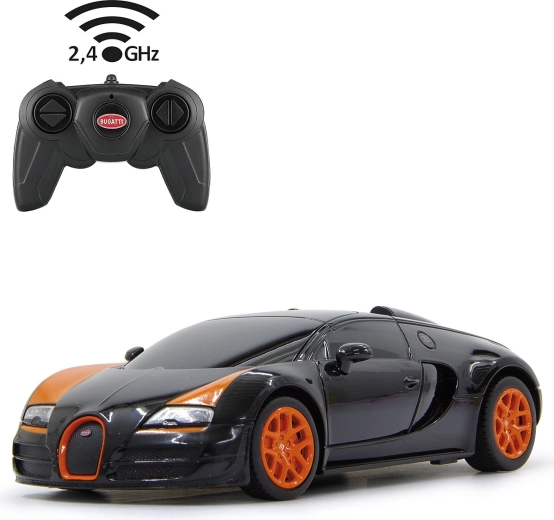 RC-auto Bugatti Grand Sport Vitesse 1:24 zwart