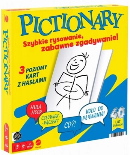 Pictionary gezelschapsspel snel tekenen