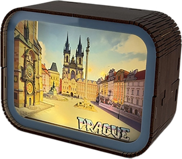 2Kids Toys bouwlampje Praag – astronomische klok en het Oude Stadsplein