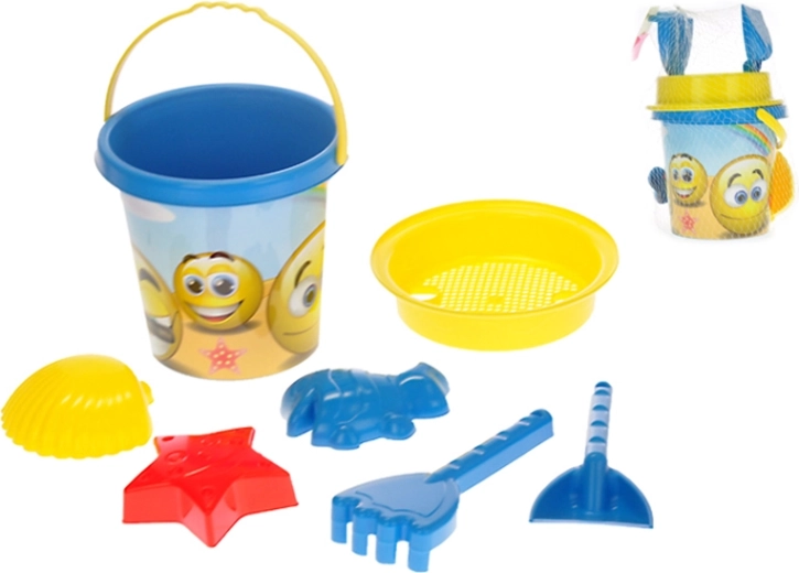 Zandset Smiley’s, 7-delig