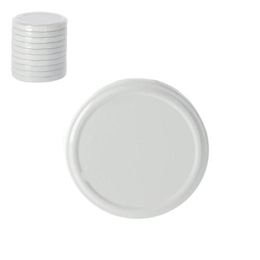 Set van 10 deksels voor weckpotten 82 mm, kleurrijke motieven