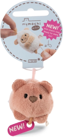Nici MyMochi mini beertje Nomo met elastisch bandje, 5 cm