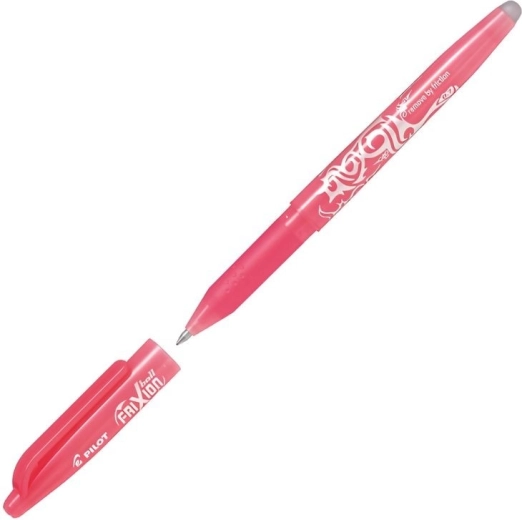 Pilot FriXion Ball uitgumbar balpenroller 0,7 mm koraalroze - 1 stuk
