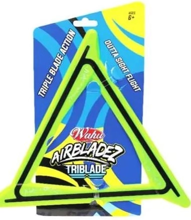 Wahu Phlatball TriBlade groene frisbee