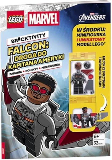 LEGO Marvel Avengers Falcon: uitdagingskaarten – de weg naar Captain America