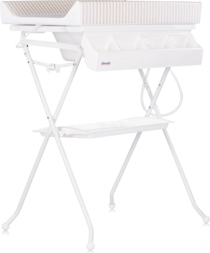 Babybad met aankleedkussen en standaard Aqua Friends Chipolino