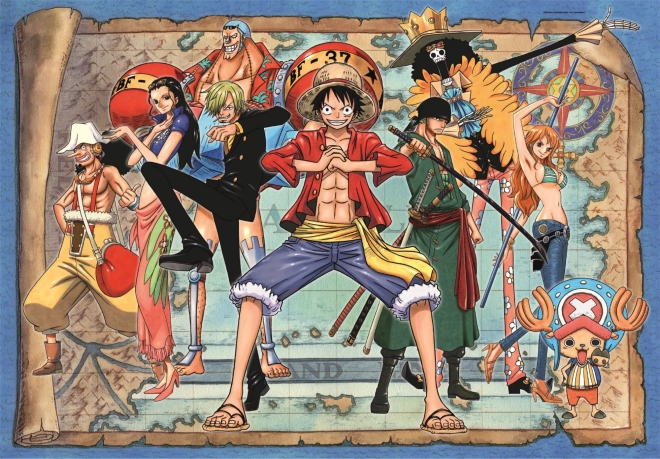 Puzzel Anime Collectie: One Piece 500 stukjes