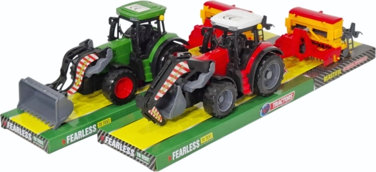 Tractor met werktuig - 1 stuk