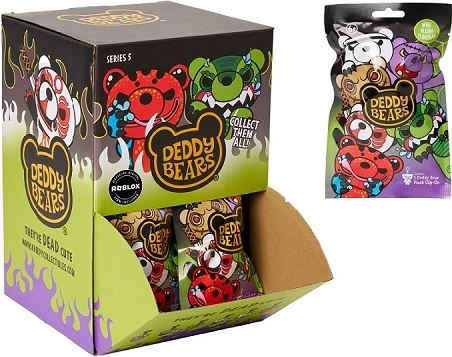 Deddy Bears Roblox pluchen sleutelhanger Serie 5 (blind bag)