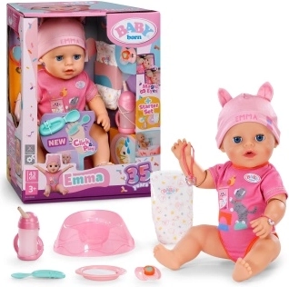 Interactieve pop BABY born Emma met magische hand 43 cm