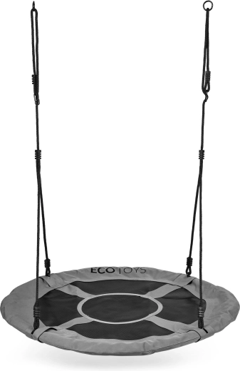 Tuin nestschommel 100 cm, grijs ECOTOYS