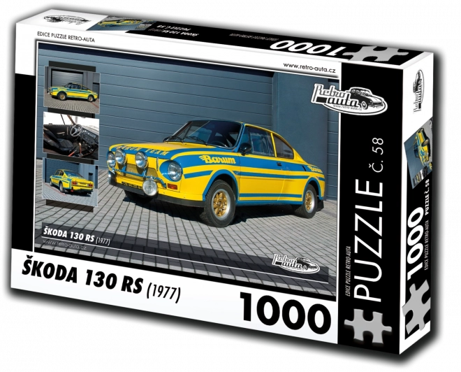 Puzzel Retro-Auto’s Škoda 130 RS 1000 stukjes