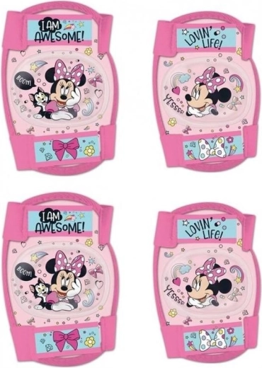 Kinderbeschermerset voor knieën en ellebogen Disney Minnie (4 stuks)