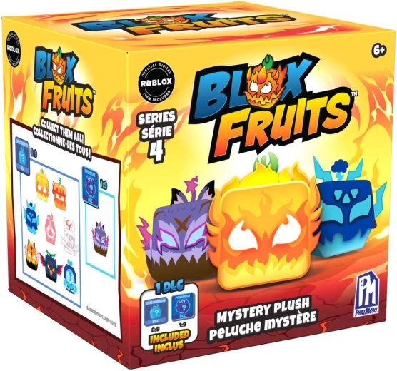 Blox Fruits pluche figuur serie 4 mystery box - 1 stuk