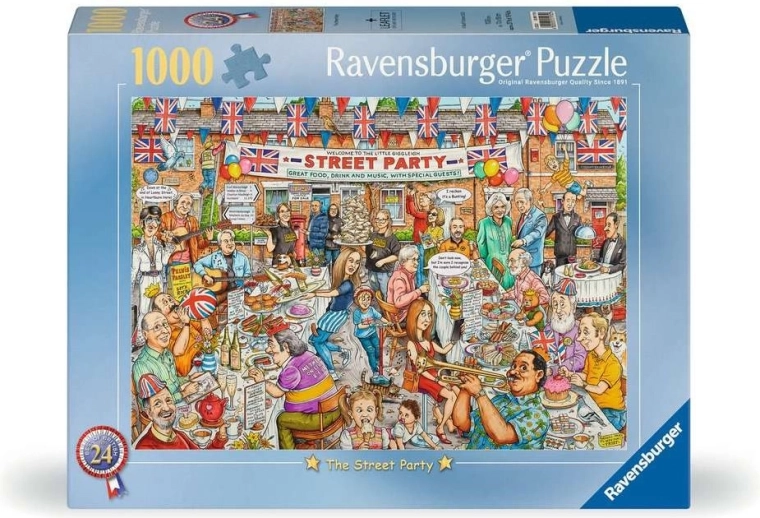 Ravensburger puzzel Best of British: Straatfeest (1000 stukjes)