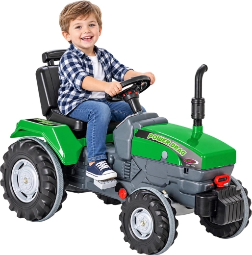 Jamara traptractor Power Drag groen