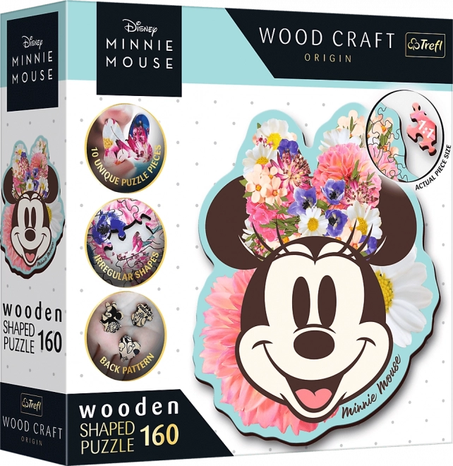 houten puzzel Minnie 160 stukjes