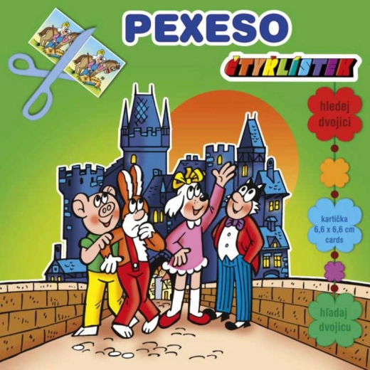 Akim memoryspel Čtyřlístek maxi kaartjes