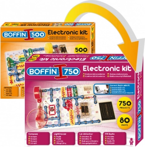 Boffin 500 – uitbreidingsset naar Boffin 750