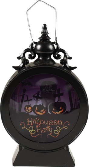 Ronde LED Halloweenlamp met licht