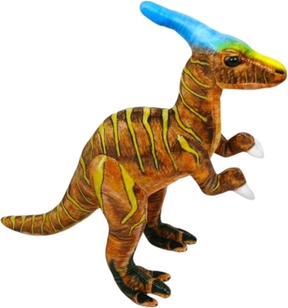 Pluchen dinosaurus Parasaurolophus 42 cm