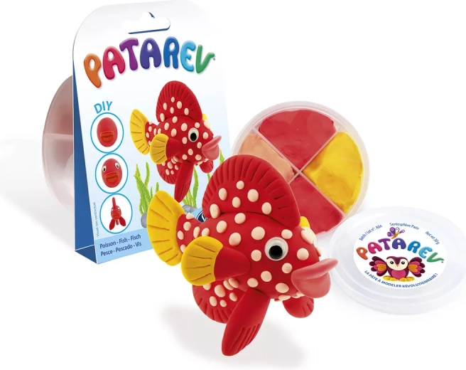 Sentosphere Patarev boetseerklei voor in je zak Vis