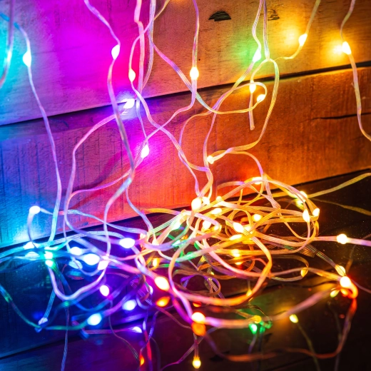 Slimme RGBIC-ledlichtslinger van 5 m met Bluetooth en muziekmodus