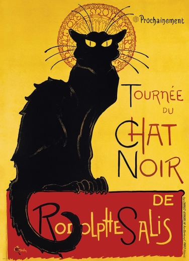 Puzzel Kabaret Le Chat noir - poster 1000 stukjes