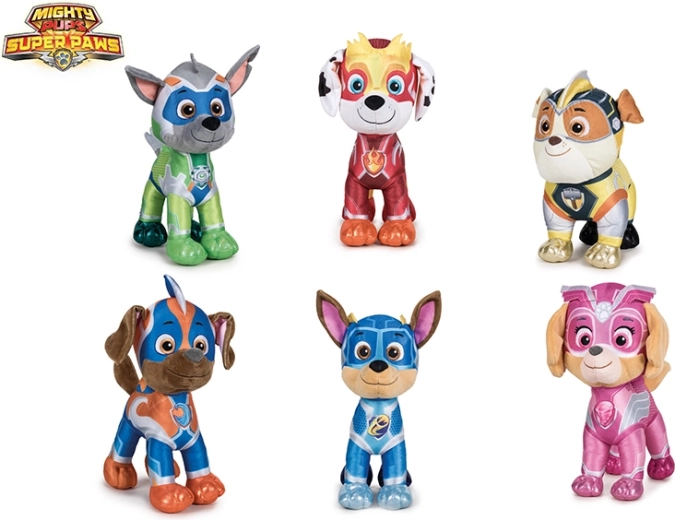 Pluche PAW PATROL Super Mighty Pups 19 cm