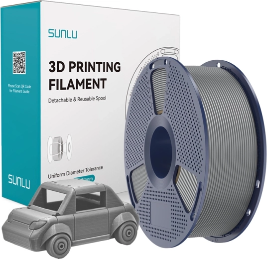 Sunlu PETG-filament grijs