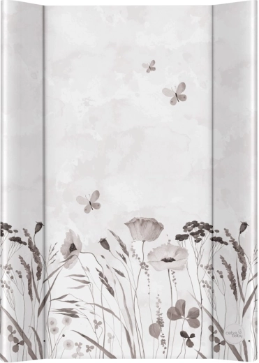 Ceba Baby verschoonmatje voor babybed met stevige plank Basic Nature Harmony 50 × 70 cm
