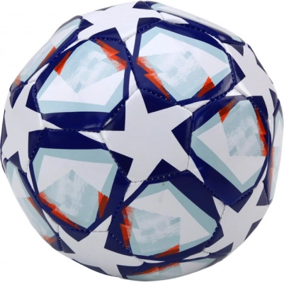 Voetbal 24 cm White Star Pattern Maat 5