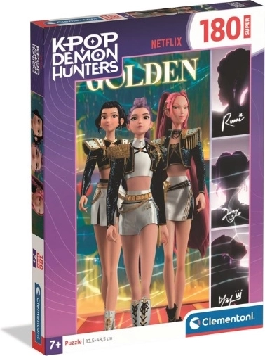 Clementoni puzzel Super K‑Pop Demon Hunters 180 stukjes