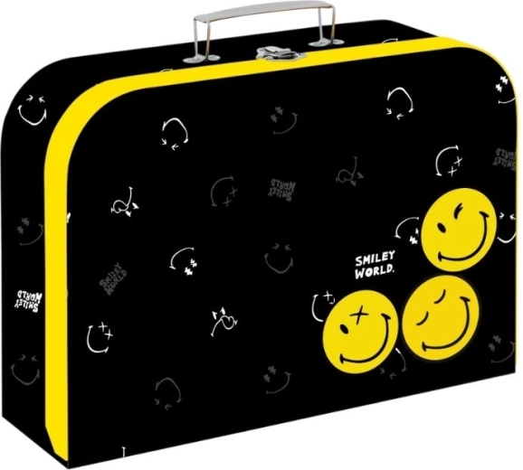 Laminokoffertje 34 cm SMILEY WORLD
