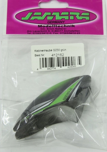 Groene carrosserie (canopy) voor G230