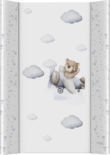 Ceba Baby stevige aankleedkussen voor babybedje Ultra Light Pilot Bear 50 × 70 cm
