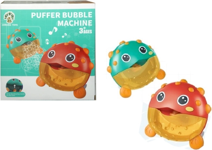 Bubbelend badvisje – muziekspeeltje voor in bad met zuignappen