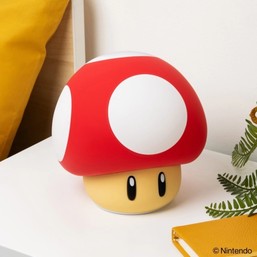 Super Mario SquishyGlo licht paddenstoel
