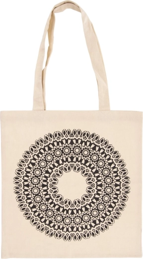 Katoenen boodschappentas Mandala 39 × 42 cm