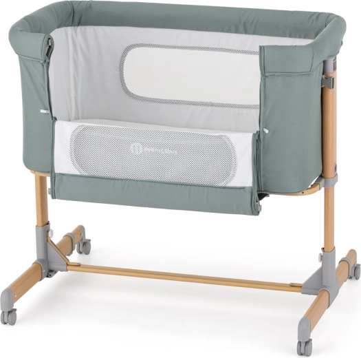 Petite&Mars verstelbaar babybedje Grace Compact Foggy Green