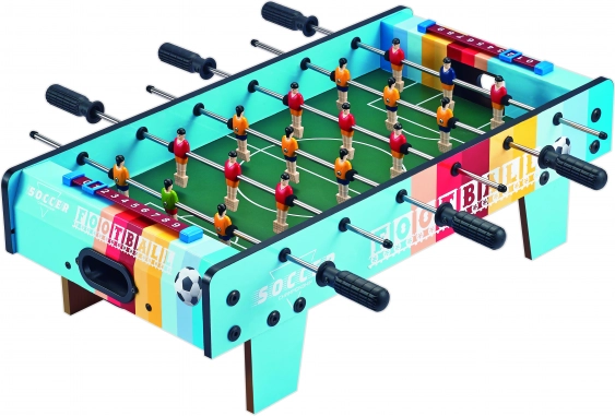 houten tafelvoetbal 60,5 × 30,5 × 18,5 cm