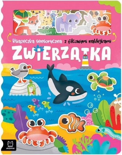 Dieren – zintuiglijk boek met vilten stickers