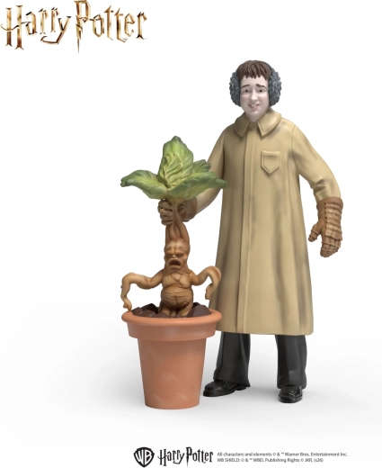 Harry Potter Neville met zijn mandragora - 1 stuk