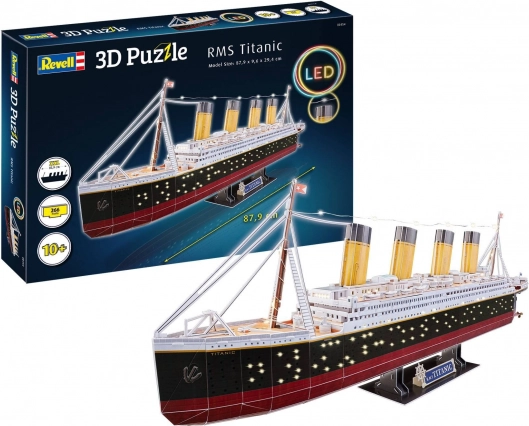 Revell RMS Titanic LED-editie 3D puzzel scheepsmodel