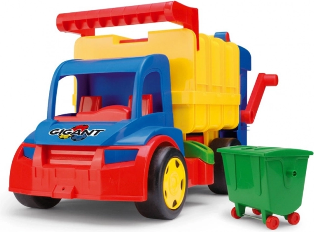 Gigantische vuilniswagen