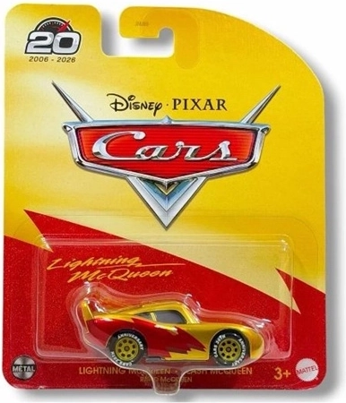 Mattel Cars Gouden Lightning McQueen ter gelegenheid van het 20-jarig jubileum